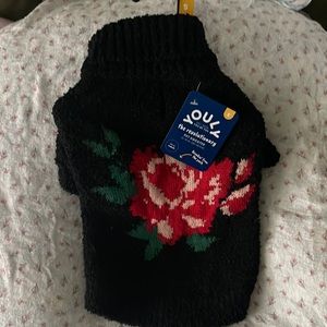 Brand new rose sweater for dogs or cats